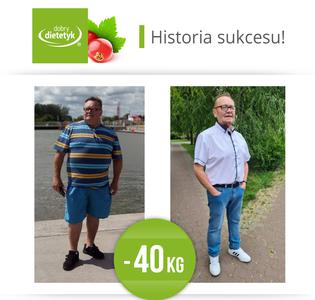 Minus 40 kg w 10 miesięcy